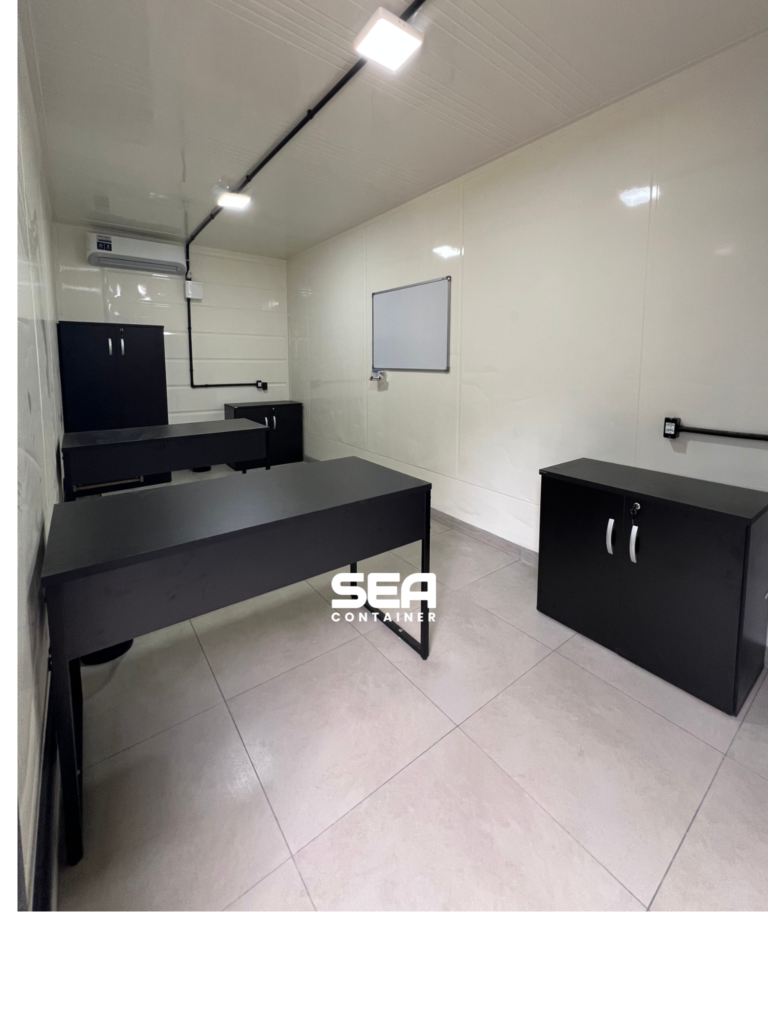 escritorio em container