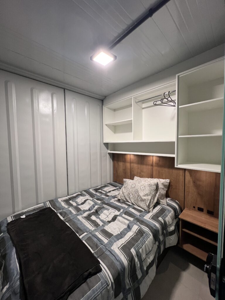 casas e kitnet modulares em container em itajaí SC