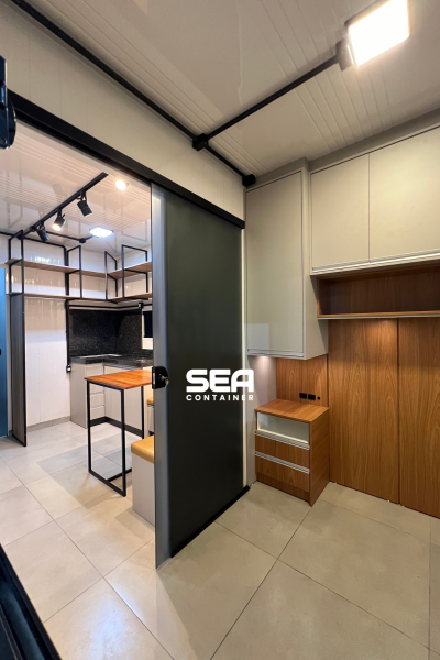 casas e kitnet modulares em container em itajaí SC