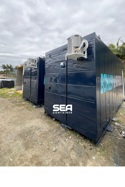 manutenção e recuperação em containers