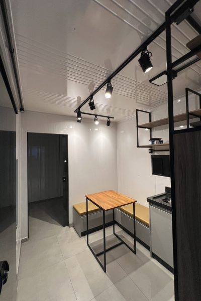 casas e kitnet modulares em container em itajaí SC