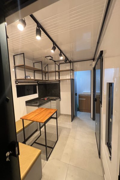 casas e kitnet modulares em container em itajaí SC